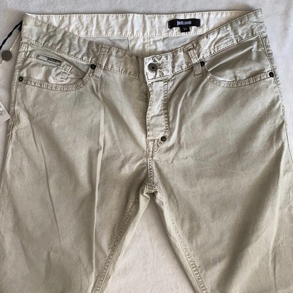 {NWT} Just Cavalli | Button Fly Five Pocket Stretch Cotton Trouser Pants (34) - Picture 3 of 16